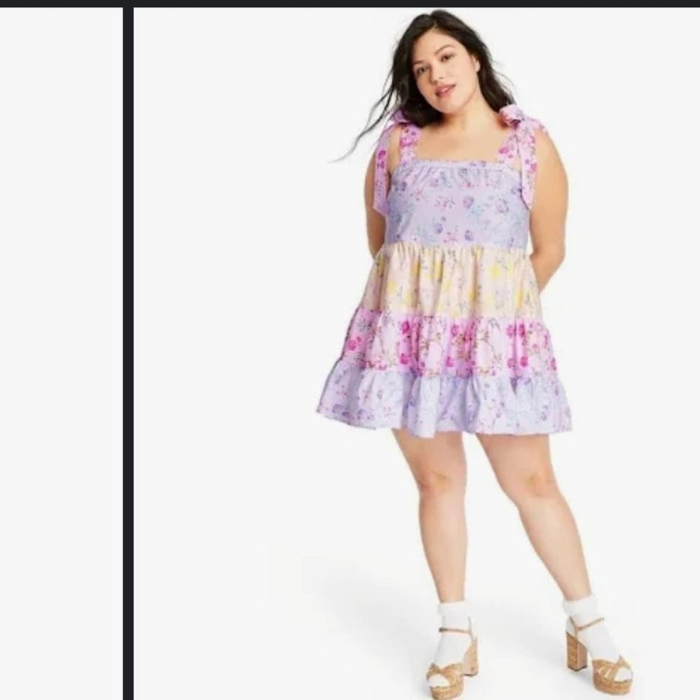 Floral Tiered Dress